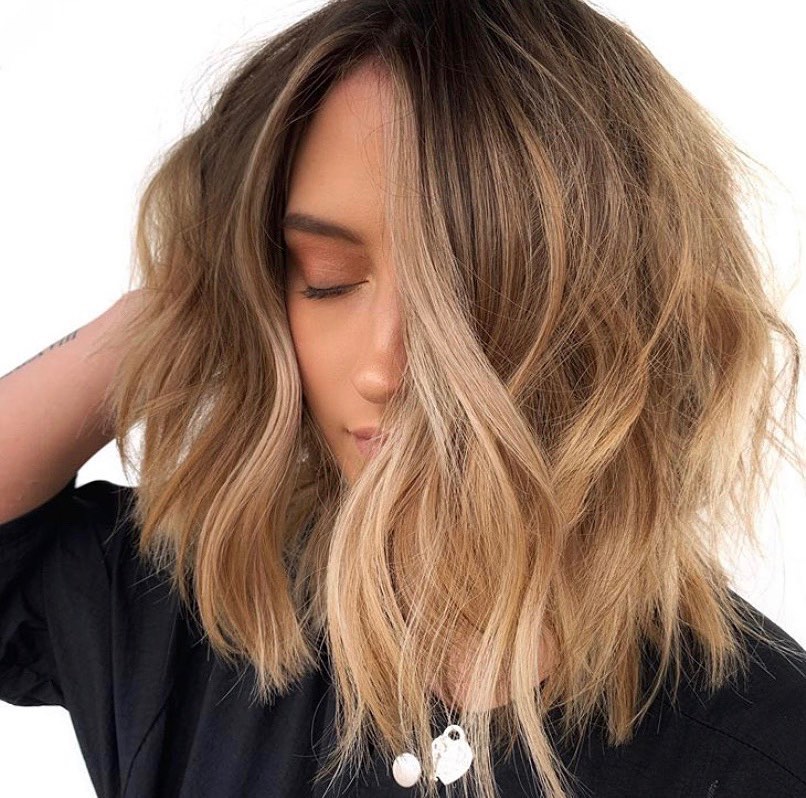 Ombre short hair
