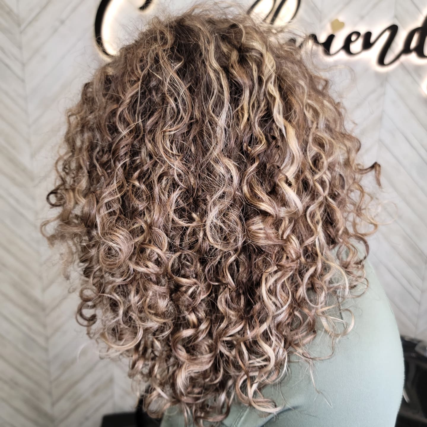 Bleached Deva Haircut