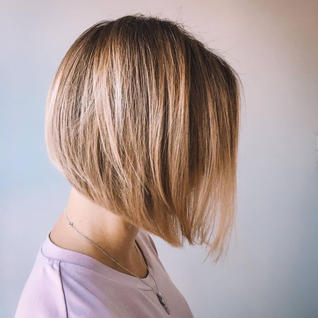 A-Line bob haircut