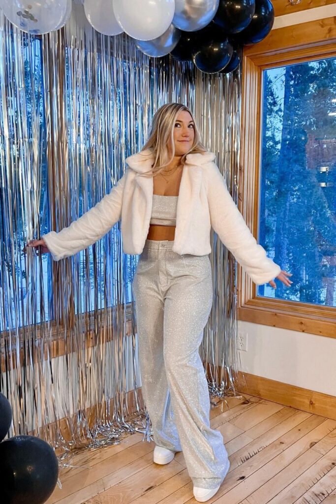 Glitter Separates with Jacket