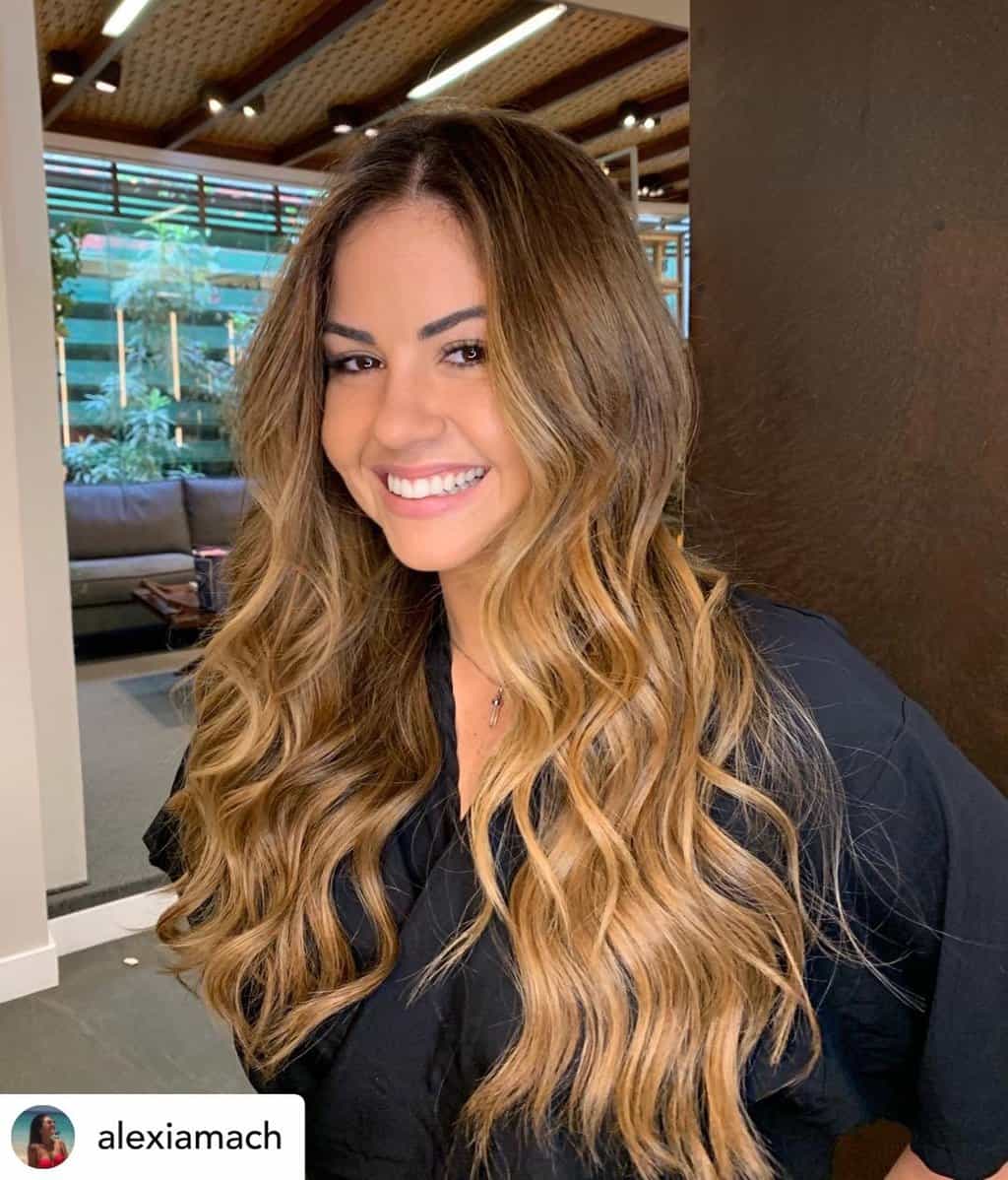 blonde-hair-color-9 Honey blonde hair color.