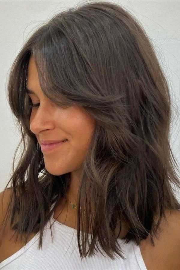 Blunt Cut with Bangs