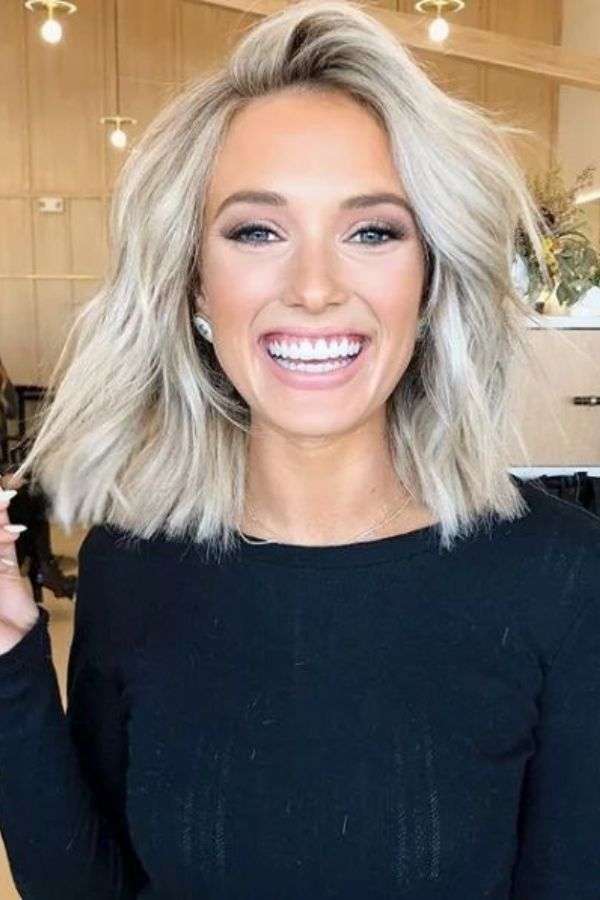 Blunt Shoulder-Length Cut