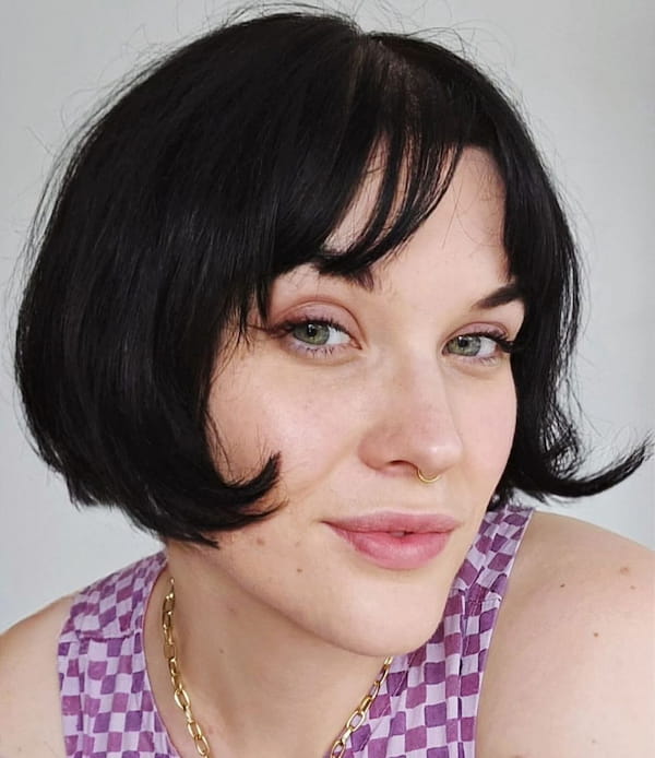 Bob Haircut with Bangs