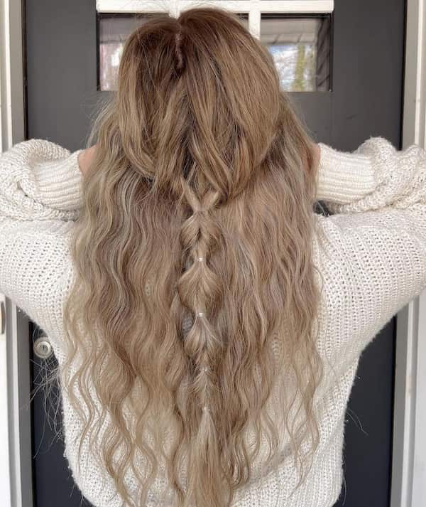 boho-braids-with-swept-back-weave Boho Braids with Swept Back Weave