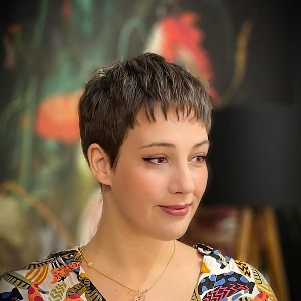 Capped Pixie with Undercut
