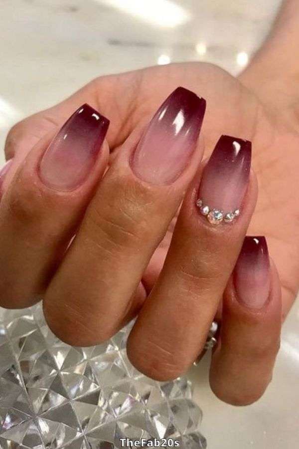 Cherry Mocha Ombre Delight