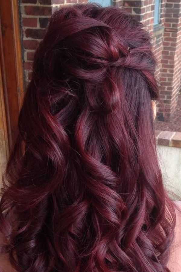 Cherry Wine Cascading Curls