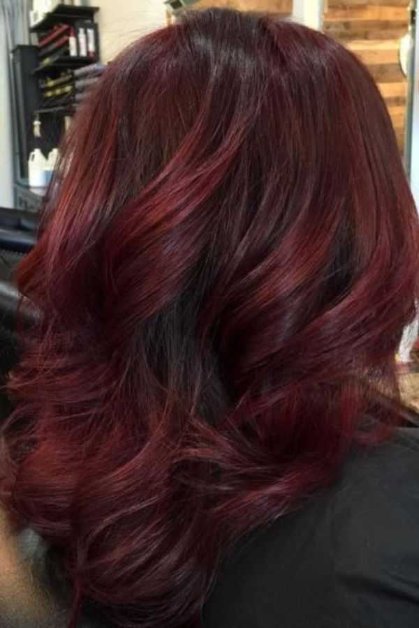 Cherry Wine Chignon