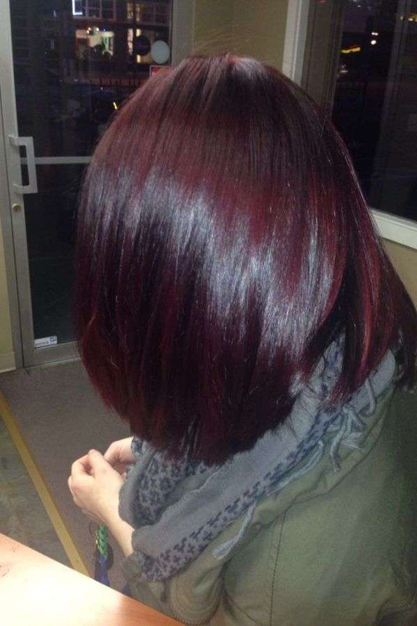 Cherry Wine Hairline Accents