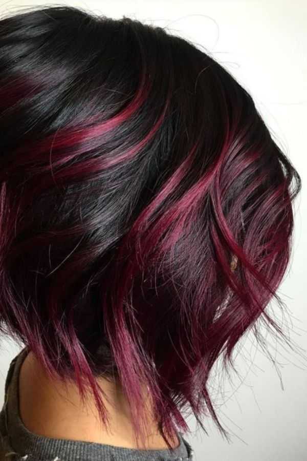 Cherry Wine Textured Pixie
