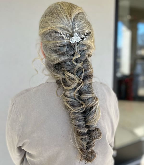 chic-fishtail-hairdo Chic Fishtail Hairdo