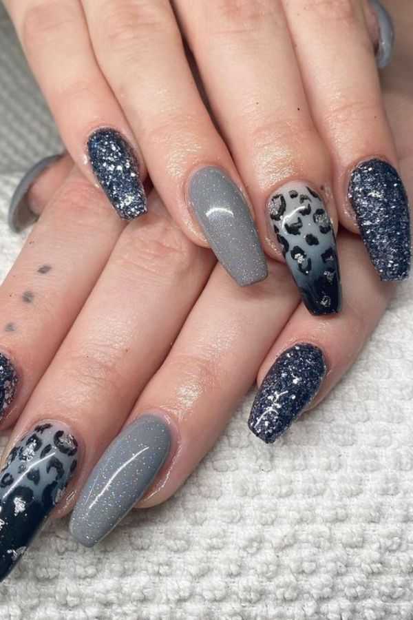 Chic Gray Animal Prints