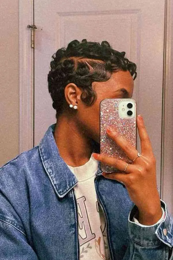 Curly Finger Waves