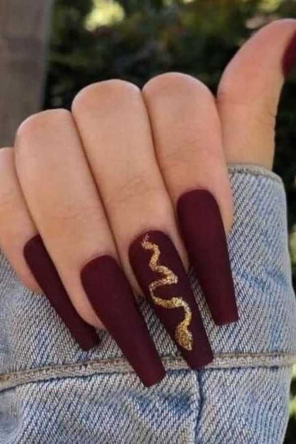 Deep Burgundy Allure