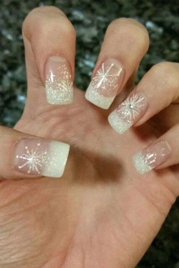 Delicate Snowy Floral Patterns