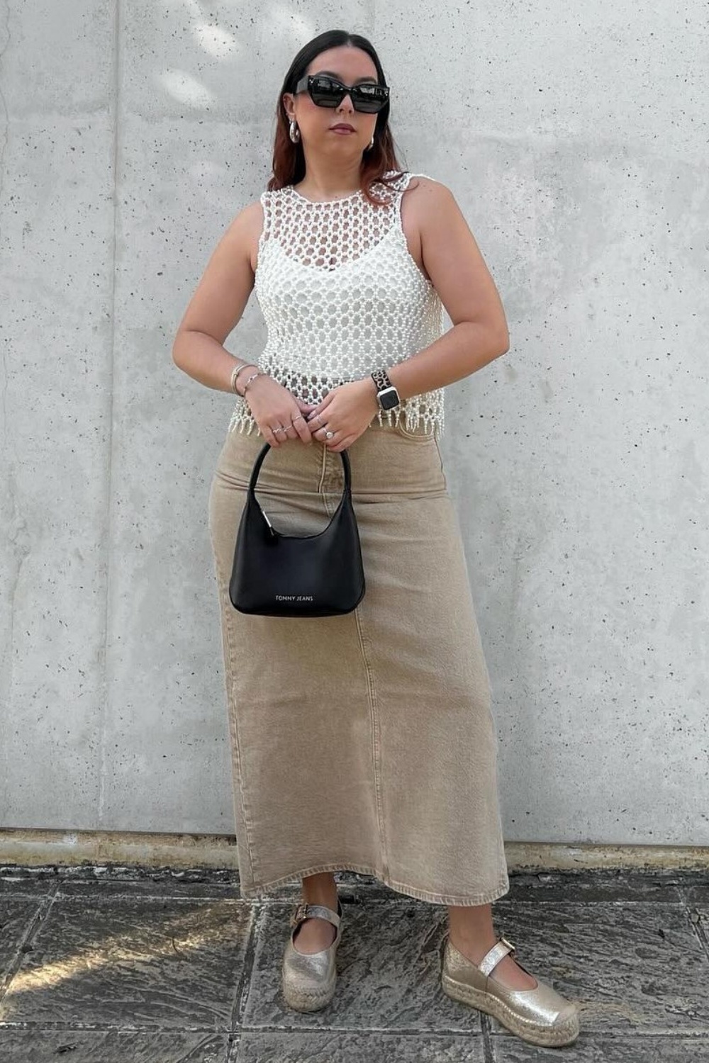 denim-skirt-outfits-10 Boho Vibes