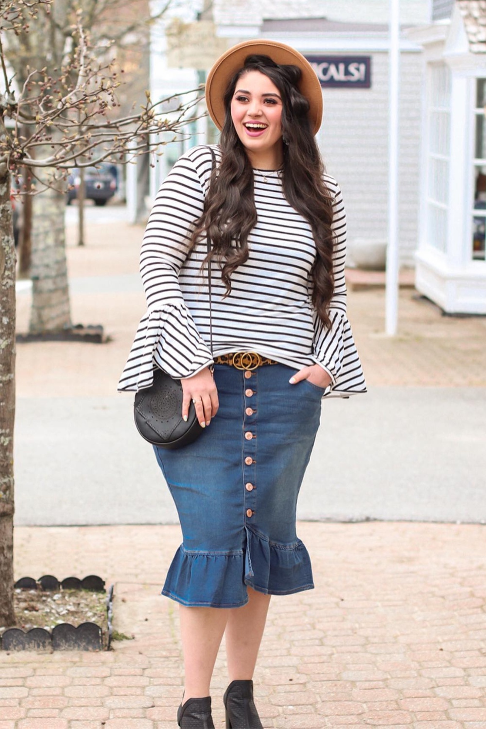 denim-skirt-outfits-20 Nautical Inspired