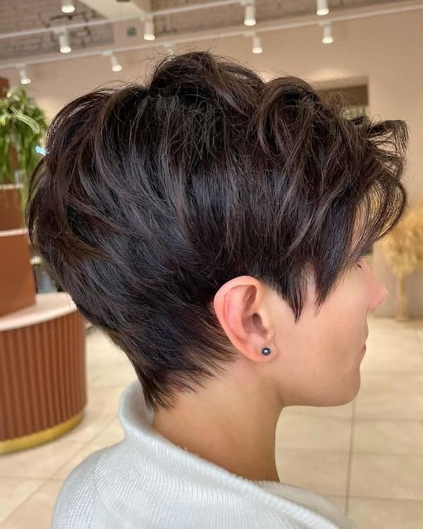 Dimensional Pixie Haircut