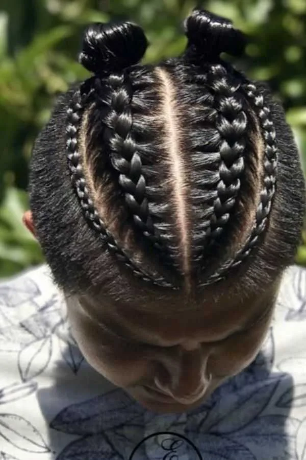 double-braided-bun-jpg Double Braided Bun