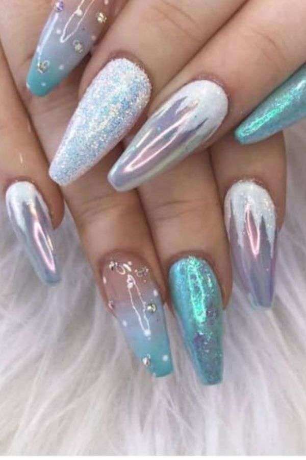 Frozen-Inspired Icy Blues