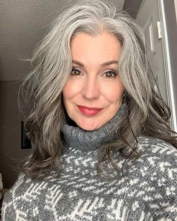 full-gray-weave-for-thin-hair Full Gray Weave for Thin Hair