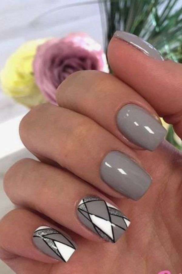 Geometric Gray Patterns