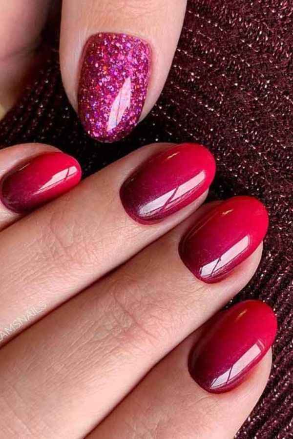 Glamorous Ombre Nails