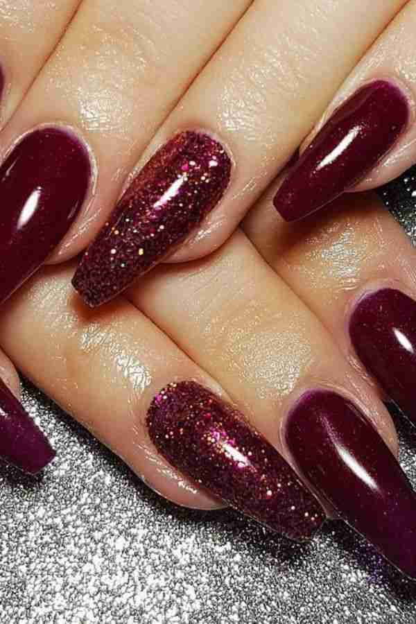 glitter-cuticles Glitter Cuticles