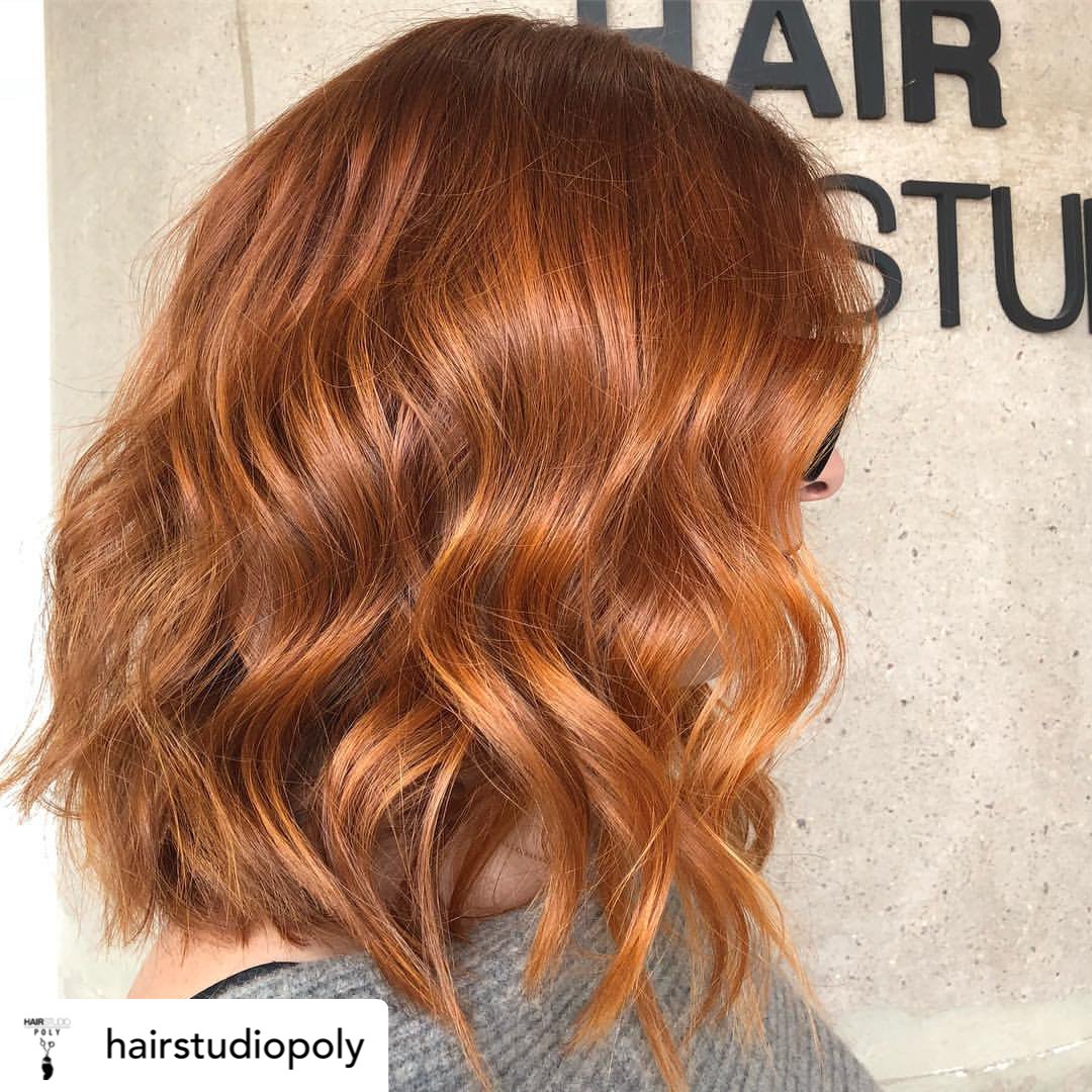 hair-color-ideas-for-brown-hair-14 Beautiful bronze hair color on mid-length haircut.