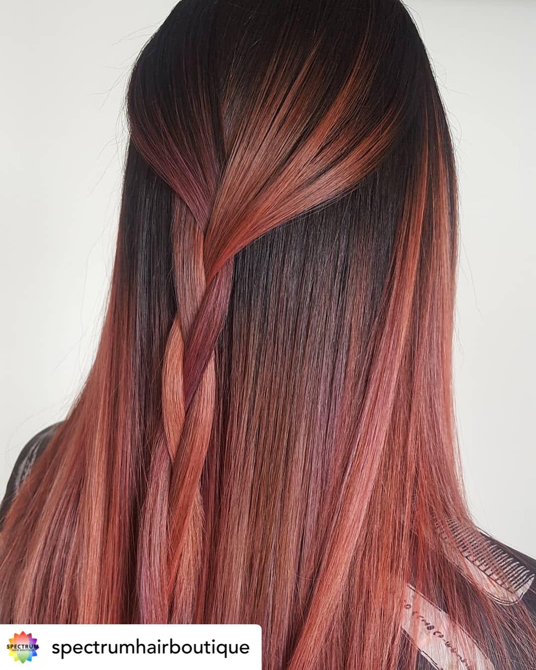 hair-color-ideas-for-brown-hair-15 Beautiful rose brown hair color.