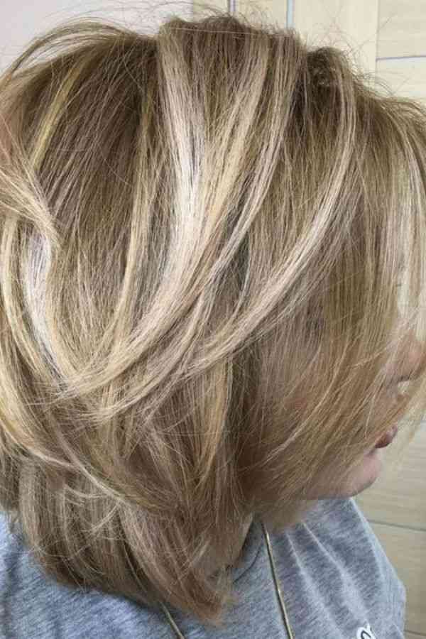 Layered Bob with Volume