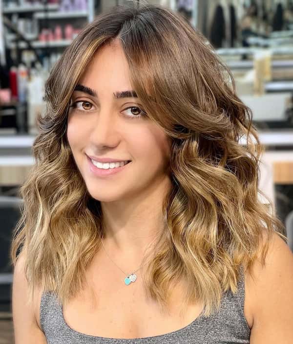 Light Balayage Haircut with Highlights