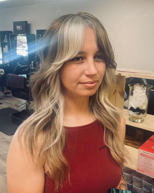 long-wolf-haircut-with-curtain-bangs Long Wolf Haircut with Curtain Bangs