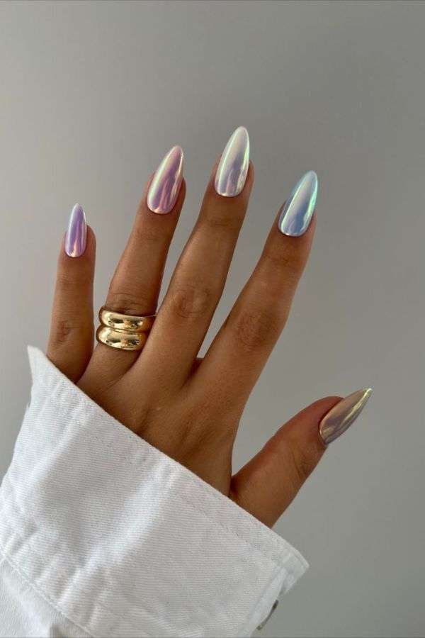 Mermaid-Inspired Nails