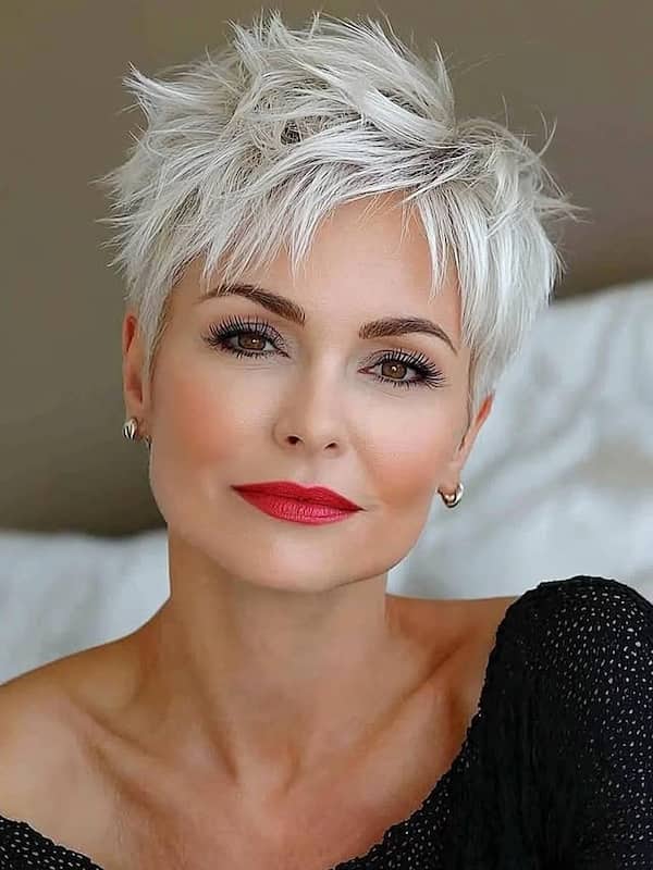 Messy Pixie with Spiky Layers