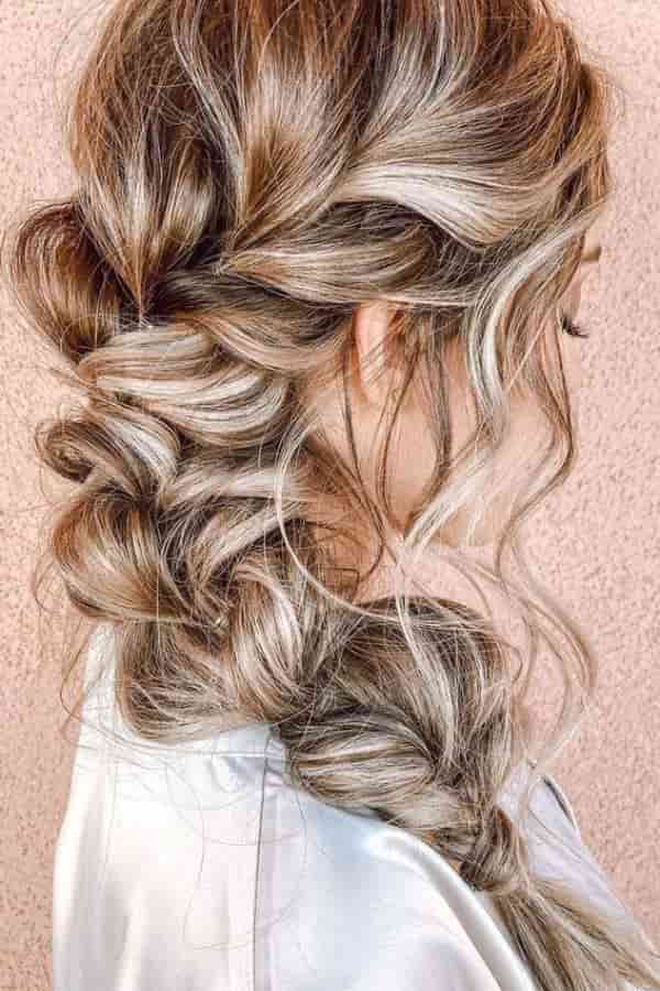 Messy Side Braid