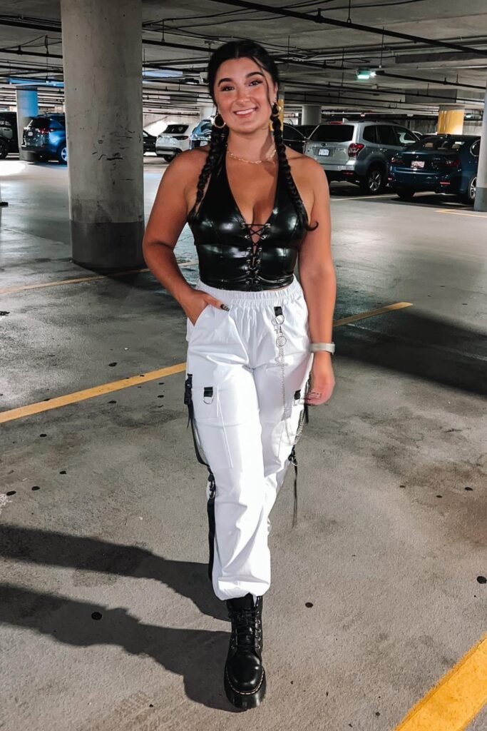 metal-concert-outfit-ideas-10-683x1024-1 Halter Top and Cargo Pants