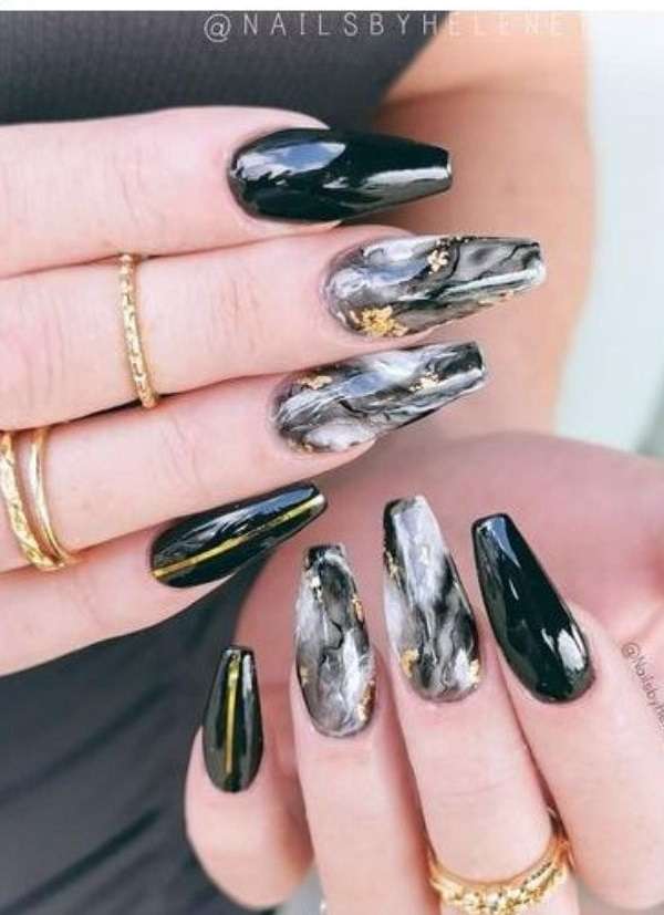 Metallic Marble Majesty