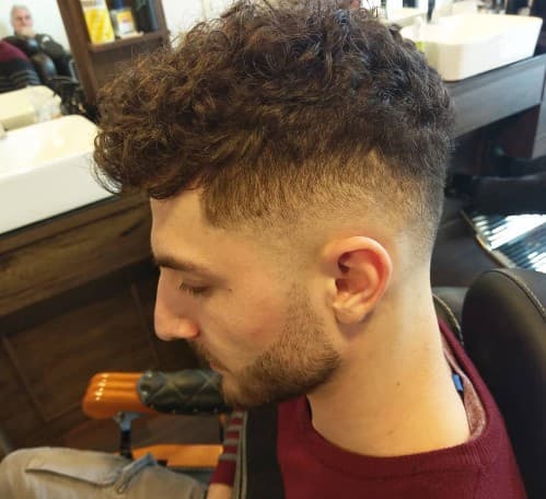 mid-bald-fade MID BALD FADE