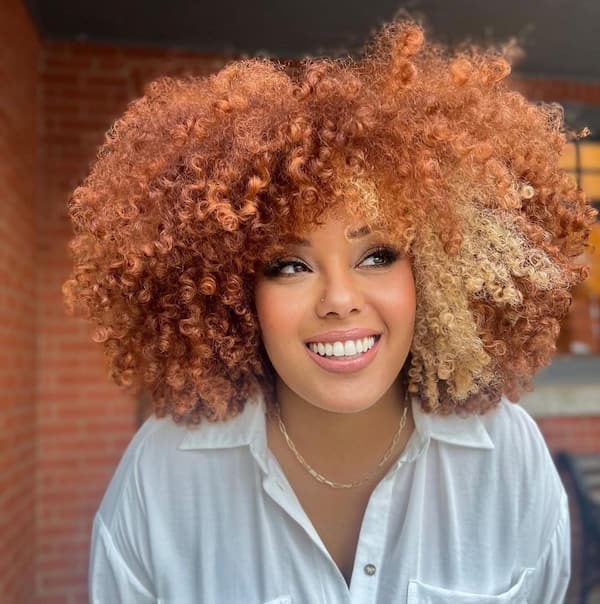 mixed-coloured-afro-curly-hair Mixed-Coloured Afro Curly Hair