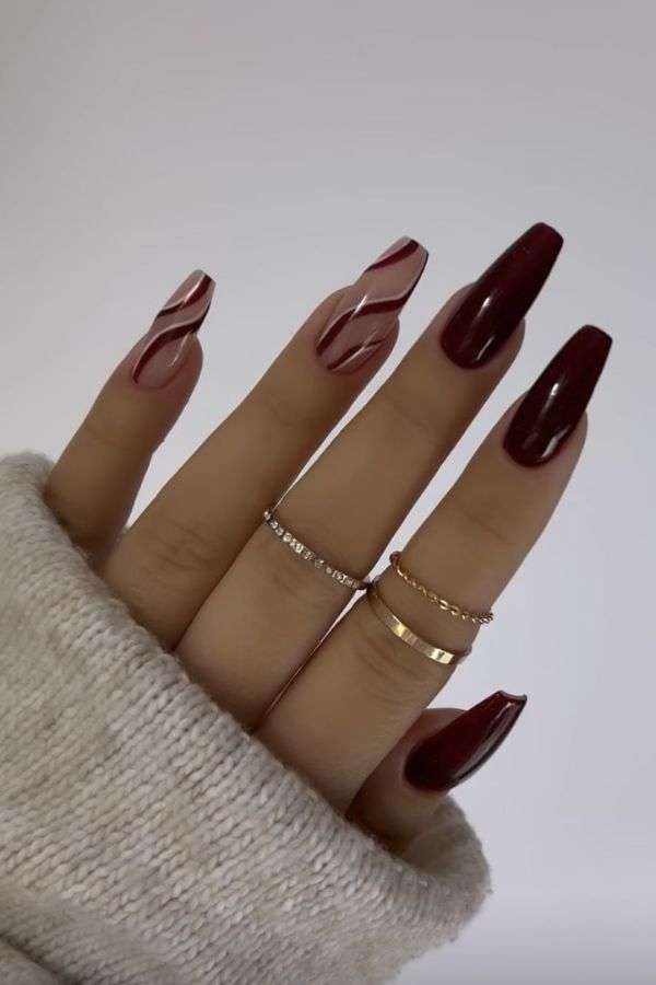 Mocha Art with Cherry Highlights