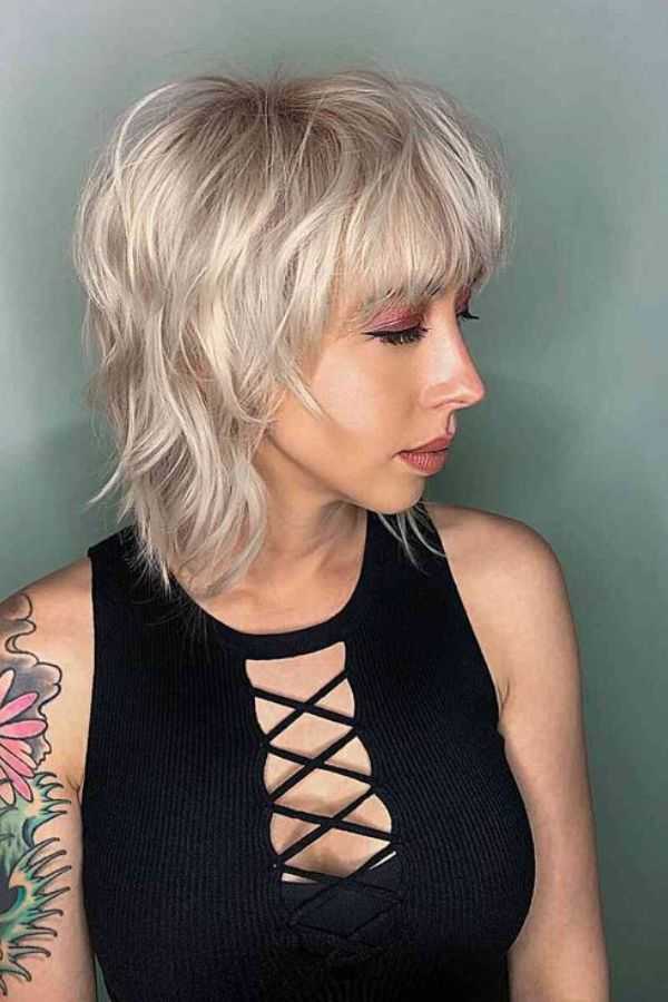 Modern Textured Wolf Bob