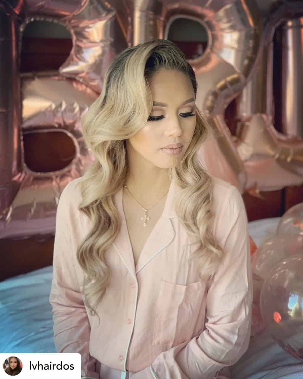 Hollywood waves aka retro waves are the perfect hairstyle for New Years Eve!