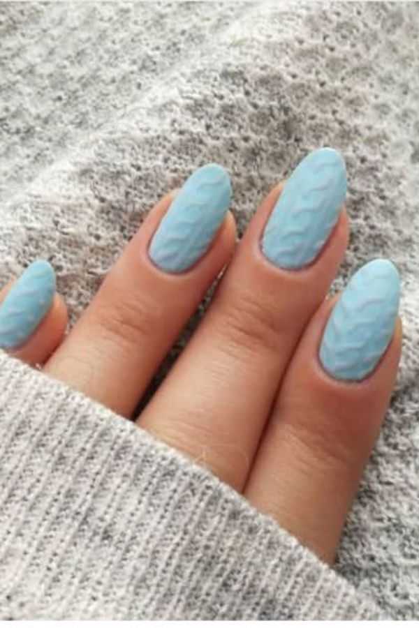 Nordic Sweater Nails