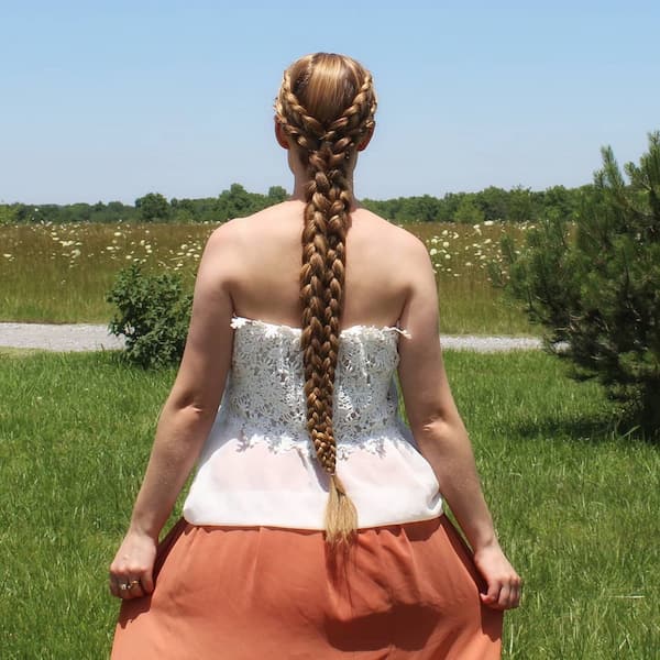 old-hollywood-inspired-long-braid Old Hollywood-Inspired Long Braid