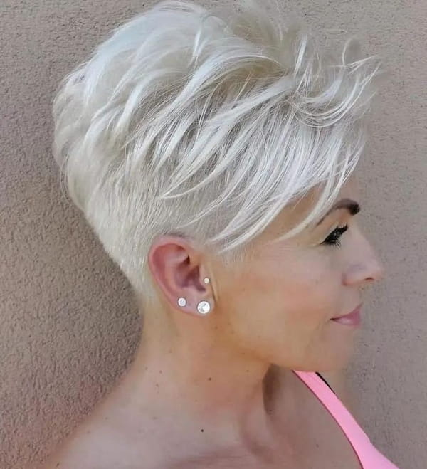 Pixie Haircut with an Undercut