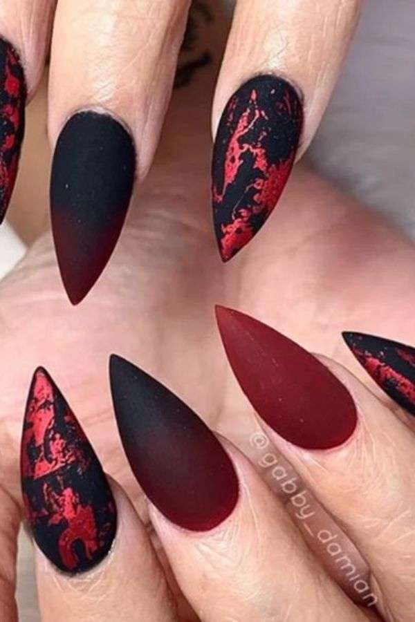 Pointy Stiletto Nails