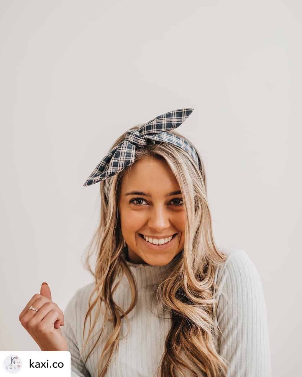 Hair bandanas are perfect for rainy days!