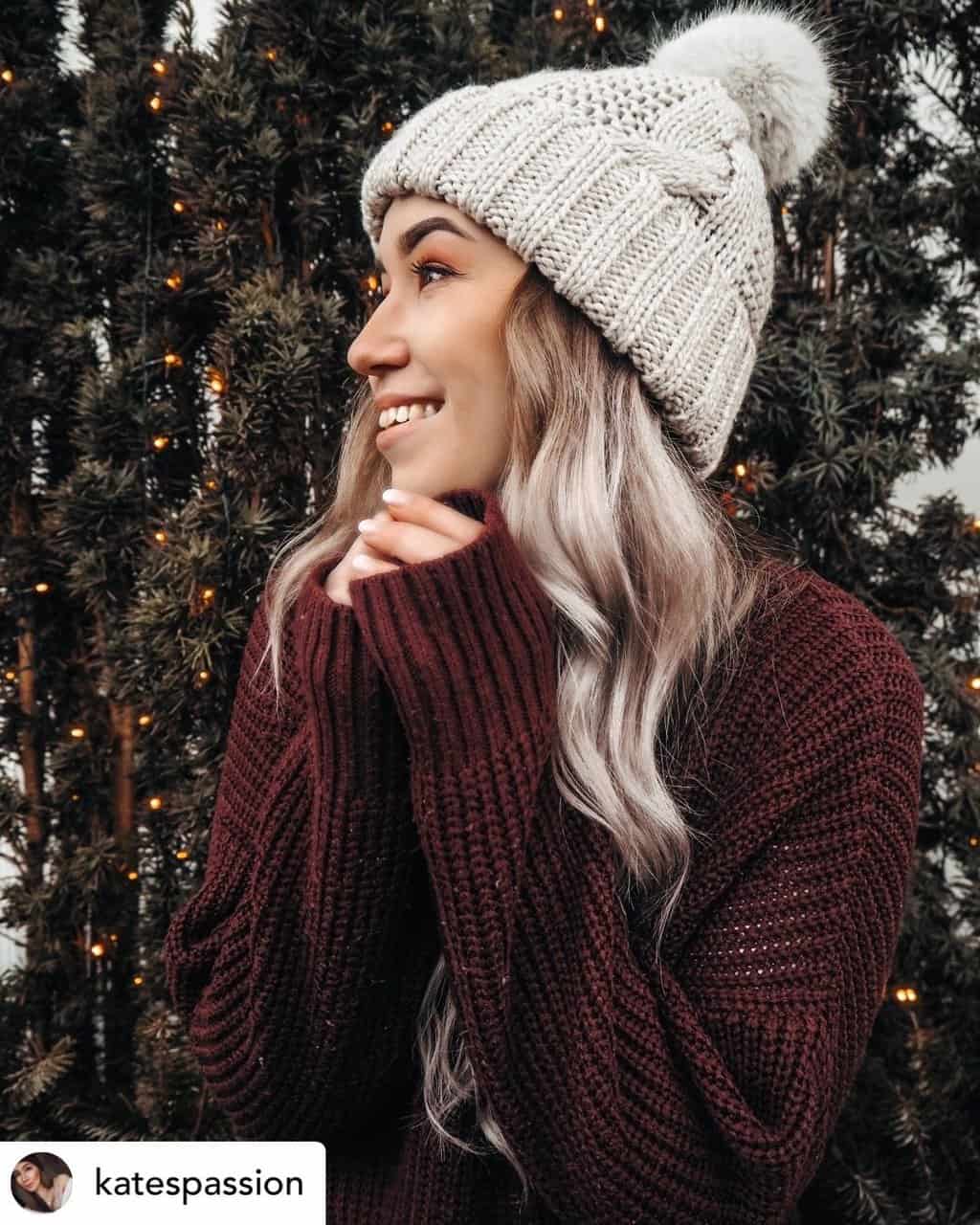 Beanies are perfect for rainy days!